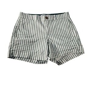 Old Navy Striped Shorts Cuffed Hem Casual Everyday Wear Size 6